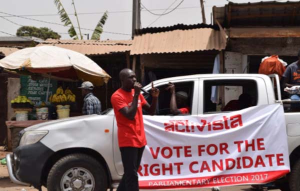 Activista: Vote for the right candidates