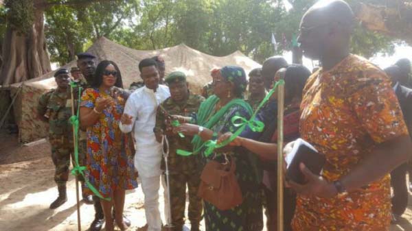 Officers Mess at Yundum Barracks commissioned
