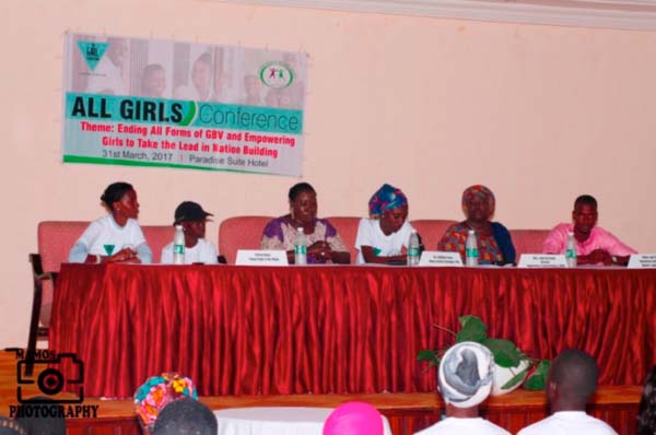 All girls’ conference calls for end to gender-based violence