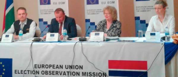 EU observers praise IEC for holding “commendable” Elections