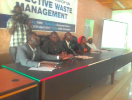 KMC sensitizes communities on waste management