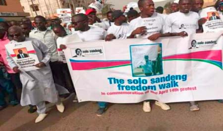 Gambia marks one-year of Solo Sandeng & Co killings