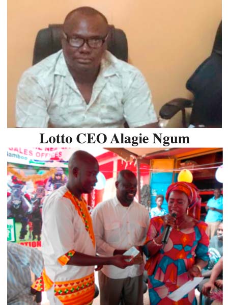 Lotto Gaming pays over D3.5 million to winners