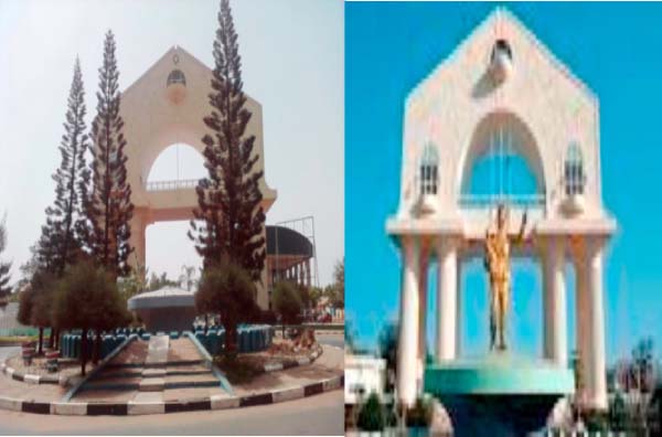 Arch 22 Monument Demolished