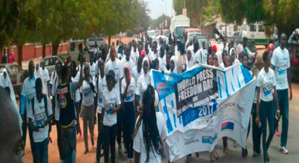 World Press Freedom Day observed in Gambia as fallen heroes honoured