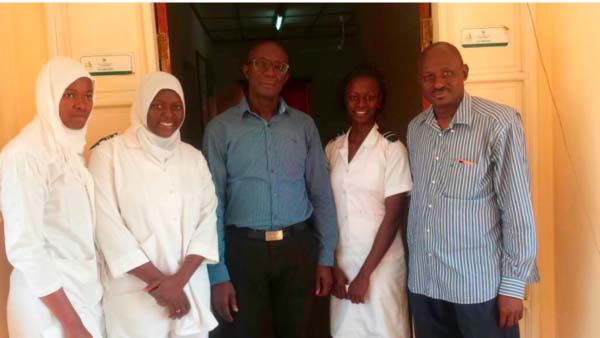 Banjul North NAM tours EFST Hospital, Gambia High