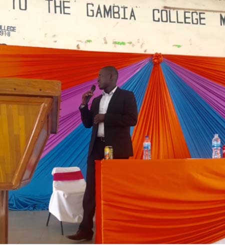 Sabally inspires students at arts in dynamics forum