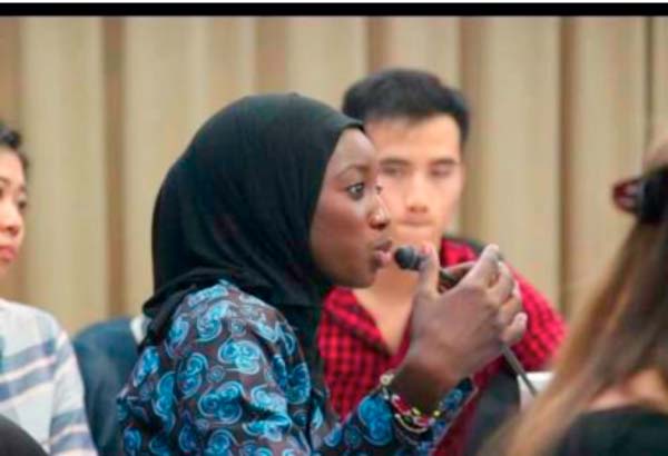 Salimatou Fatty represents West Africa at Asian Conference