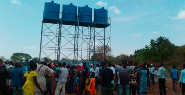 Villagers pay tribute to Danish philanthropist