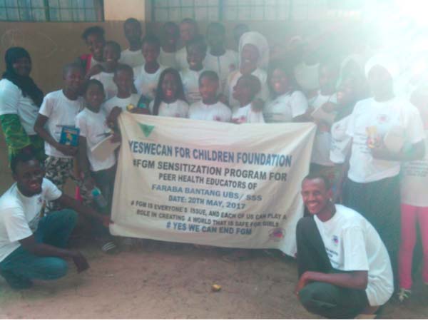 Yeswecan Foundation Sensitises Children on FGM