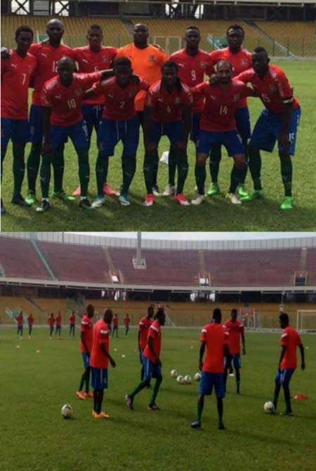 Gambia slip to Ghana in friendly