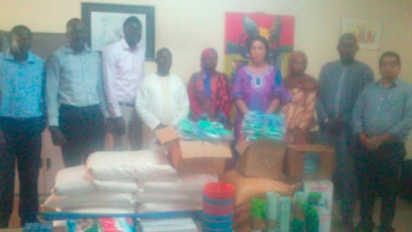 Gamtel/Gamcel donates materials to Tanka Tanka physiatric hospital