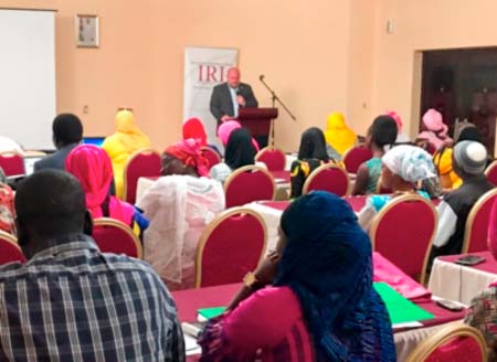 IRI trains youth, women on civil society development