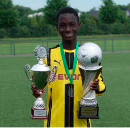 Gambian wins U-15 Best Player Award in Germany