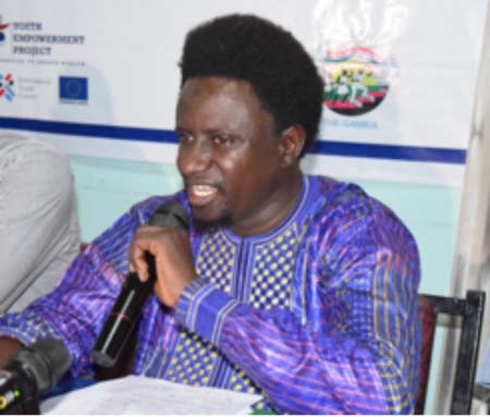 Work in unison to advance your association,  GYIN Gambia Executive Director told Bulock youth