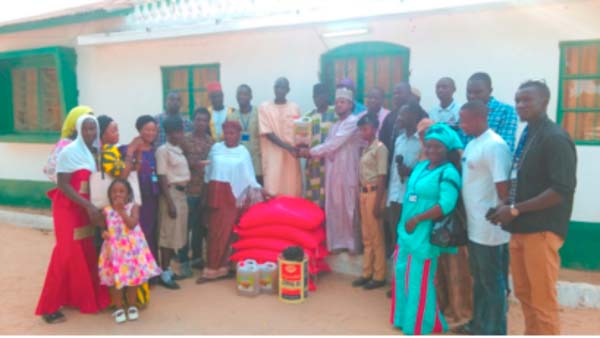 Solution Bay Spirituality movement donates food items to Jeshwang prison