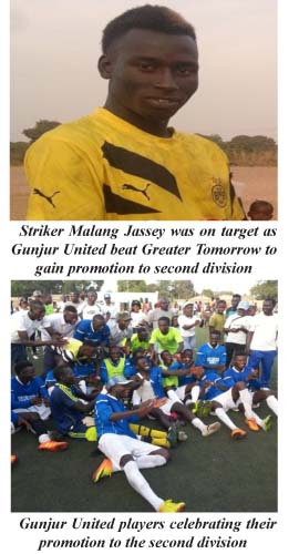 Gunjur United passage to top flight fund raising campaign begin