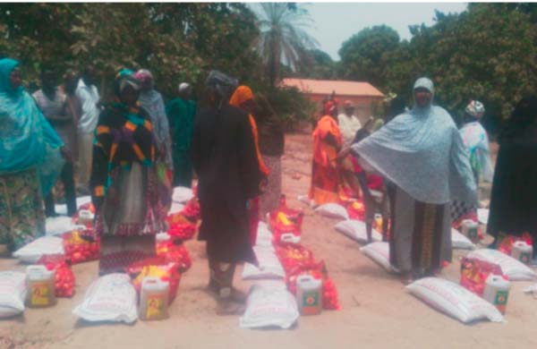 Taiba Charity gives out 30 bags of rice, others to Muslims
