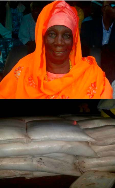 President Barrow Village Association receives 200 bags of fertilizers, other items