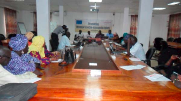 Actionaid validates report on promoting women’s socio-economic rights