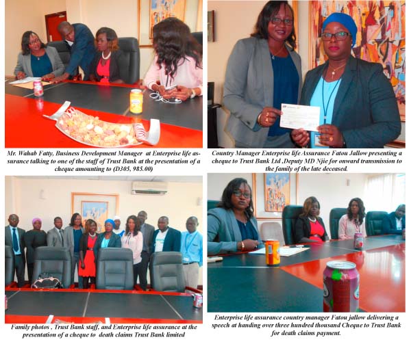 Enterprise Life paid over D300, 000.00 to death Claims TBL