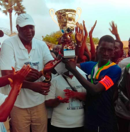 Fajara South lifts late Alh. Kebba Manneh Memorial trophy