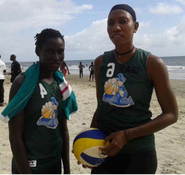 GAF defends beach volleyball title