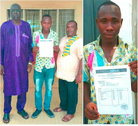 Gambia High student bags 9As