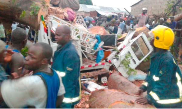 Windstorm claim lives of physically challenge mother at Ndungu Kebbeh
