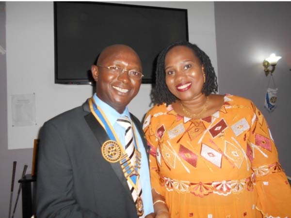 Rotary Club of Fajara inaugurates new president