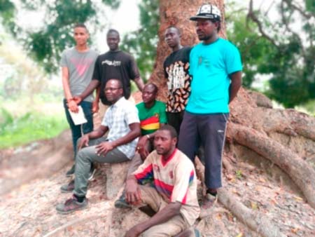 Gambian in Germany visits Nat-Buteh Mahogany Park in Gambia