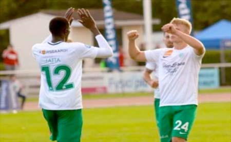 Alassana Jatta scores twice in Viborg FF win over Næstved
