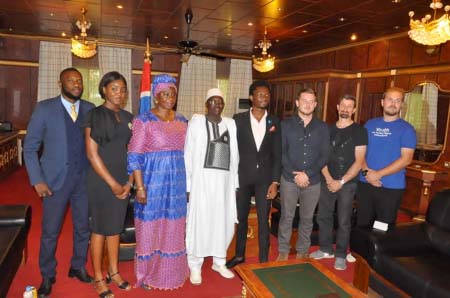 Beakanyang officials meet VP Touray