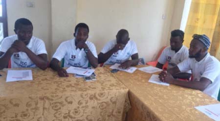 Cricket coaches complete level one coaching course