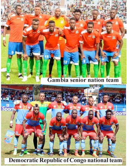Gambia set to host DR Congo in AFCON qualifiers on Nov.18