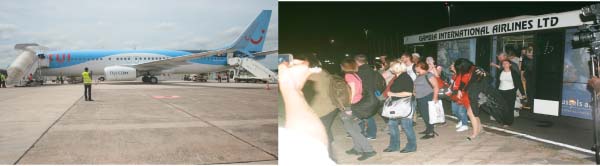 First TUI flight of winter season lands in Banjul