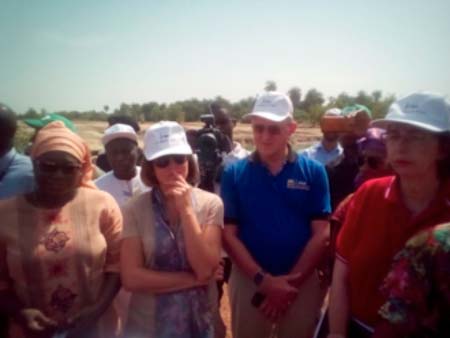 2 EU ambassadors visit Nema project sites 