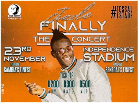 All Set for Jizzle’s ‘Finally’ album Concert