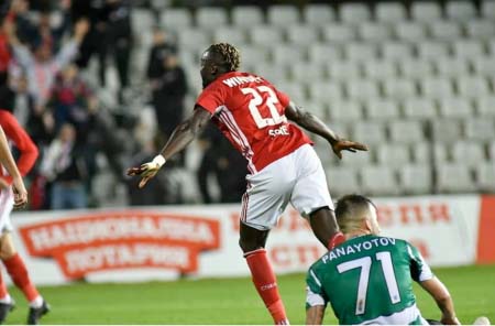 Ali Sowe scores eleventh league goal for CSKA Sofia