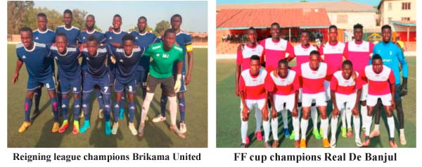 Brikama Utd. to spar with Real in league season curtain raiser
