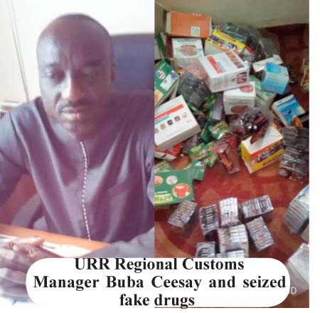 Guinean 45, nabbed in Basse for smuggling fake drugs