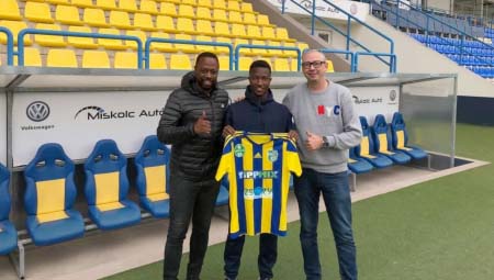 Buba Jammeh signs for Hungarian top flight club