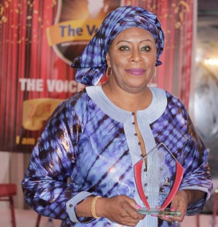 Hon Jahumpa-Ceesay Awarded the Voice Heroine of the Year 2019