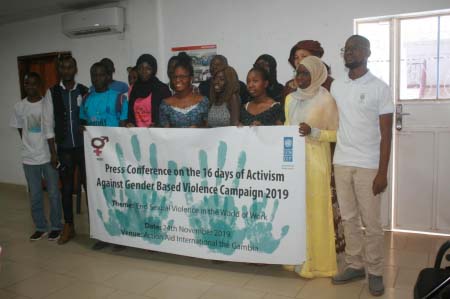 NGBV officials brief media ahead of GBV campaign