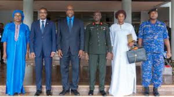 Gambia’s Defence minister in Rwanda on study tour