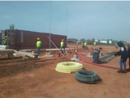 Media visits OMVG project sites