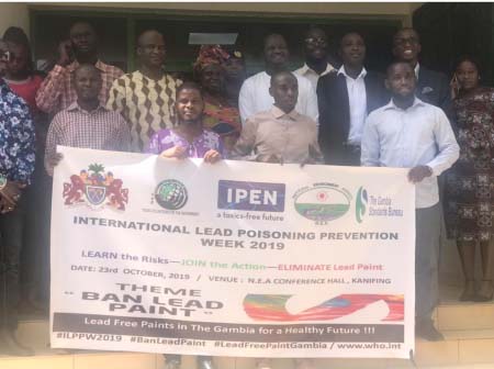 International Lead Poisoning Prevention Week commemorated