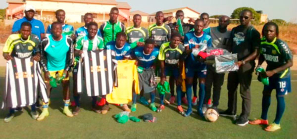 Africa Aid boosts Bakau Komani FC with jerseys