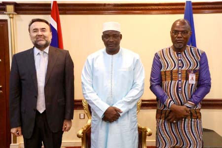 President Barrow Bids Farewell to Outgoing Turkish Ambassador