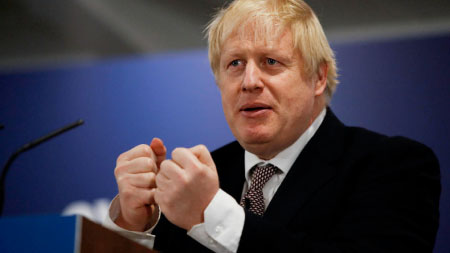 EU demands withdrawal as Boris Johnson wins UK votes